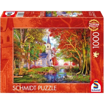 Kapelle im Herbstzauber