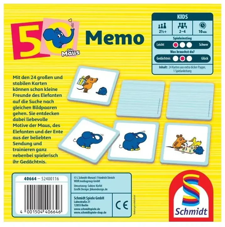 Die Maus, Elefanten-Memo
