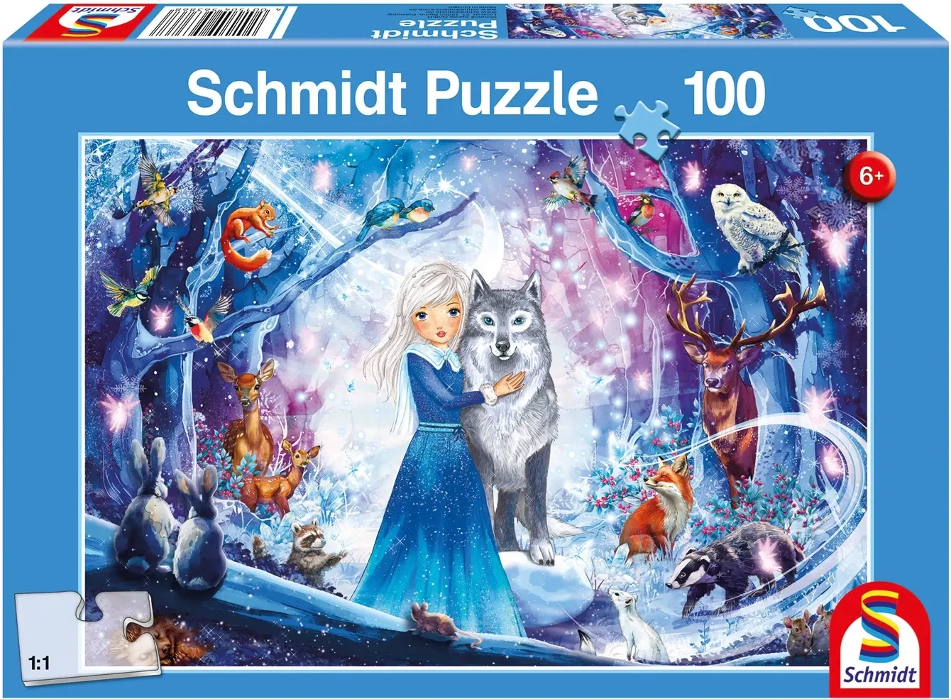 Prinzessin im Winterwald