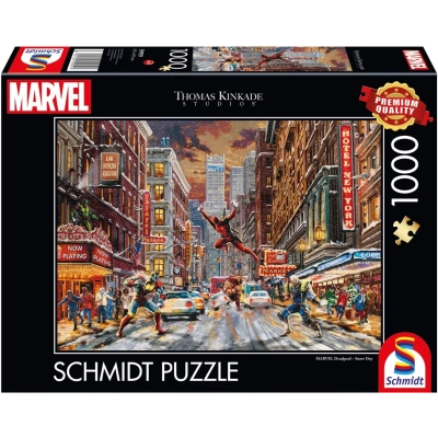 Marvel - Deadpool, Snow Day - Thomas Kinkade Studios