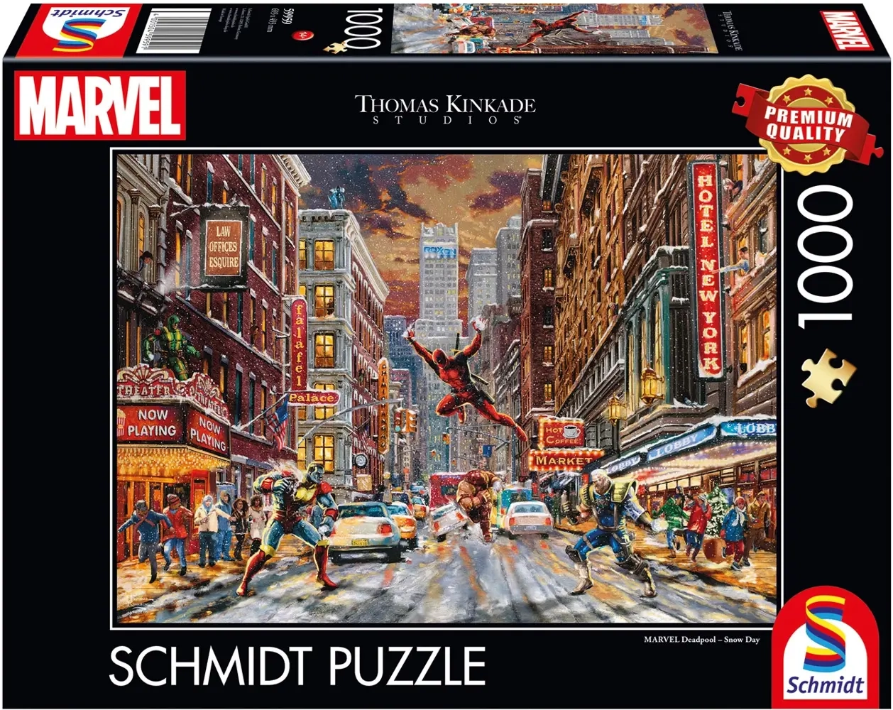 Marvel - Deadpool, Snow Day - Thomas Kinkade Studios