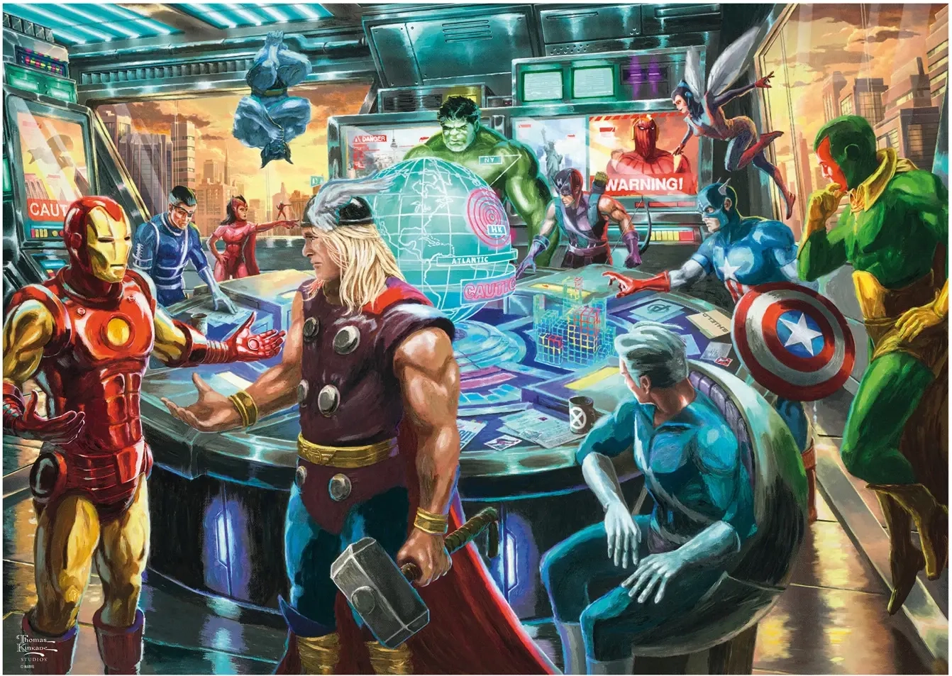 Marvel - The Avengers - Thomas Kinkade Studios