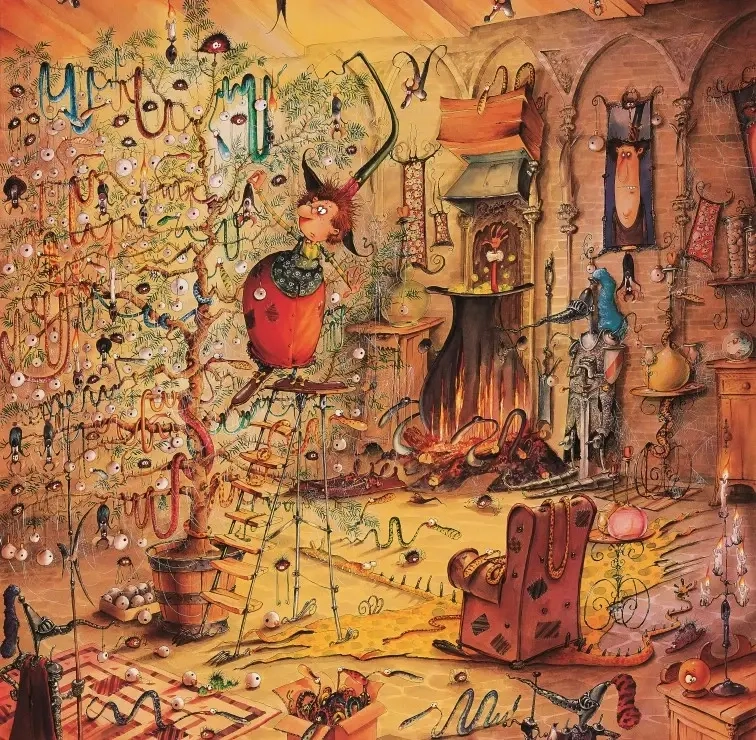 Die Hexe - Weihnachtsbaum - François Ruyer