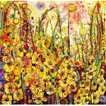 Golden Gladioli - Sally Rich