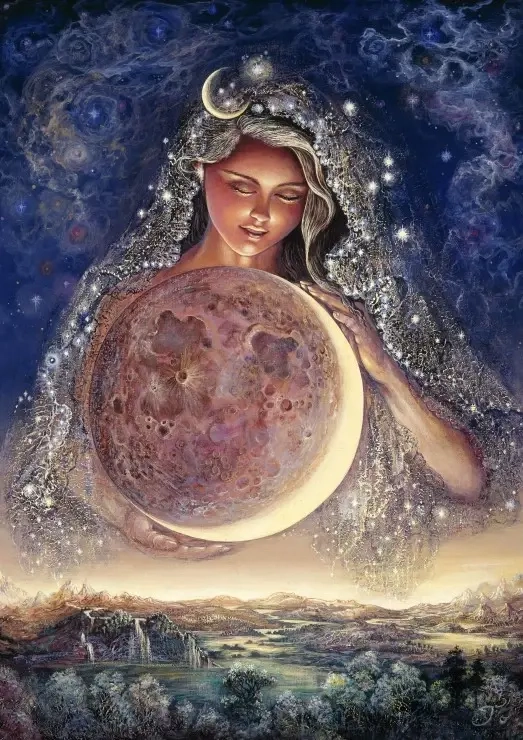 Moon Goddess - Josephine Wall
