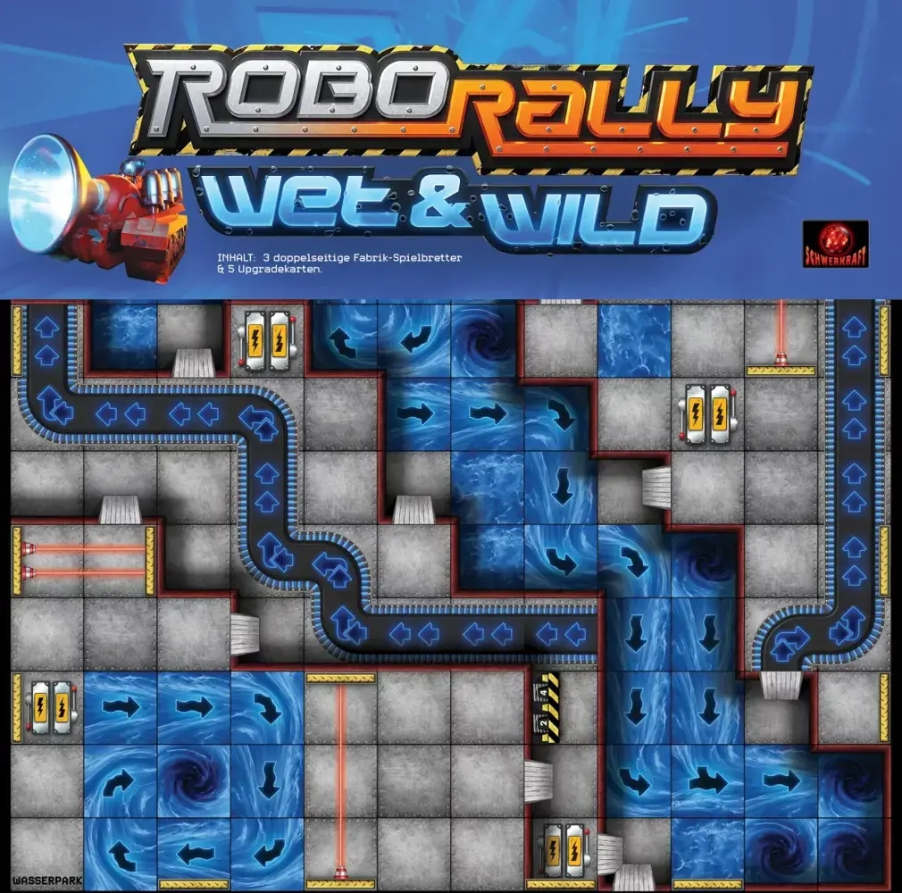 Robo Rally: Wet & Wild Erweiterung - DE