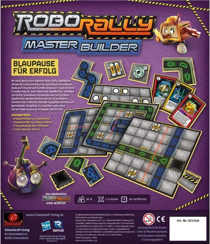 Robo Rally: Master Builder Erweiterung - DE
