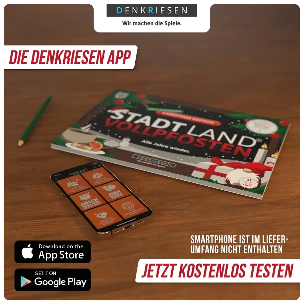 STADT LAND VOLLPFOSTEN – WEIHNACHTS EDITION (DinA4-Format)