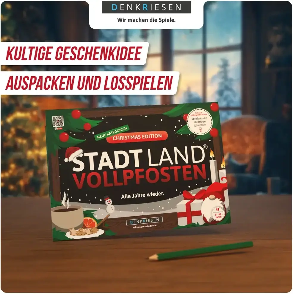 STADT LAND VOLLPFOSTEN – WEIHNACHTS EDITION (DinA4-Format)
