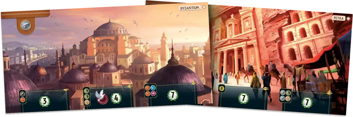 7 Wonders Cities (2. Erweiterung) 