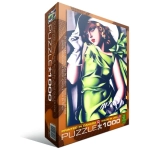 Tamara De Lempicka: Junges Mädchen in grün