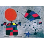 Das Lächeln der Flammenflügel - Joan Miro