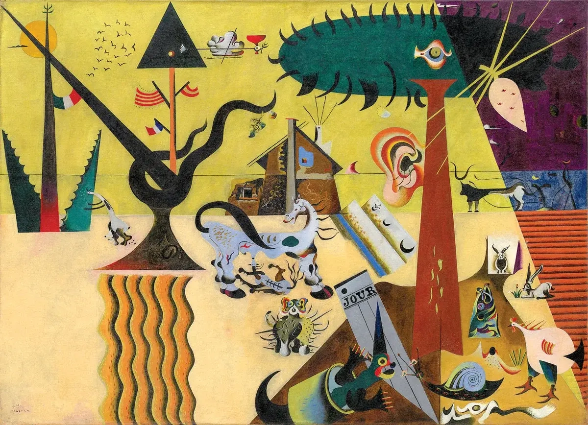 Das Ackerfeld - Joan Miro