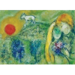 Die Liebenden von Vence - Marc Chagall