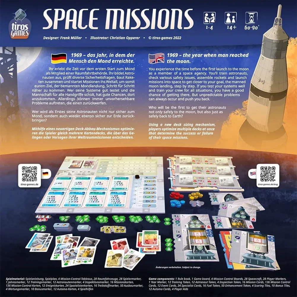 Space Missions - DE/EN