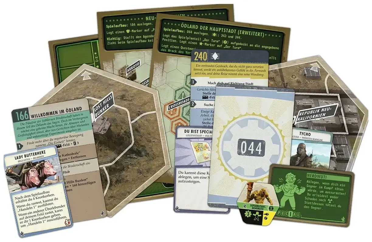 Fallout - Das Brettspiel - New California - Erweiterung