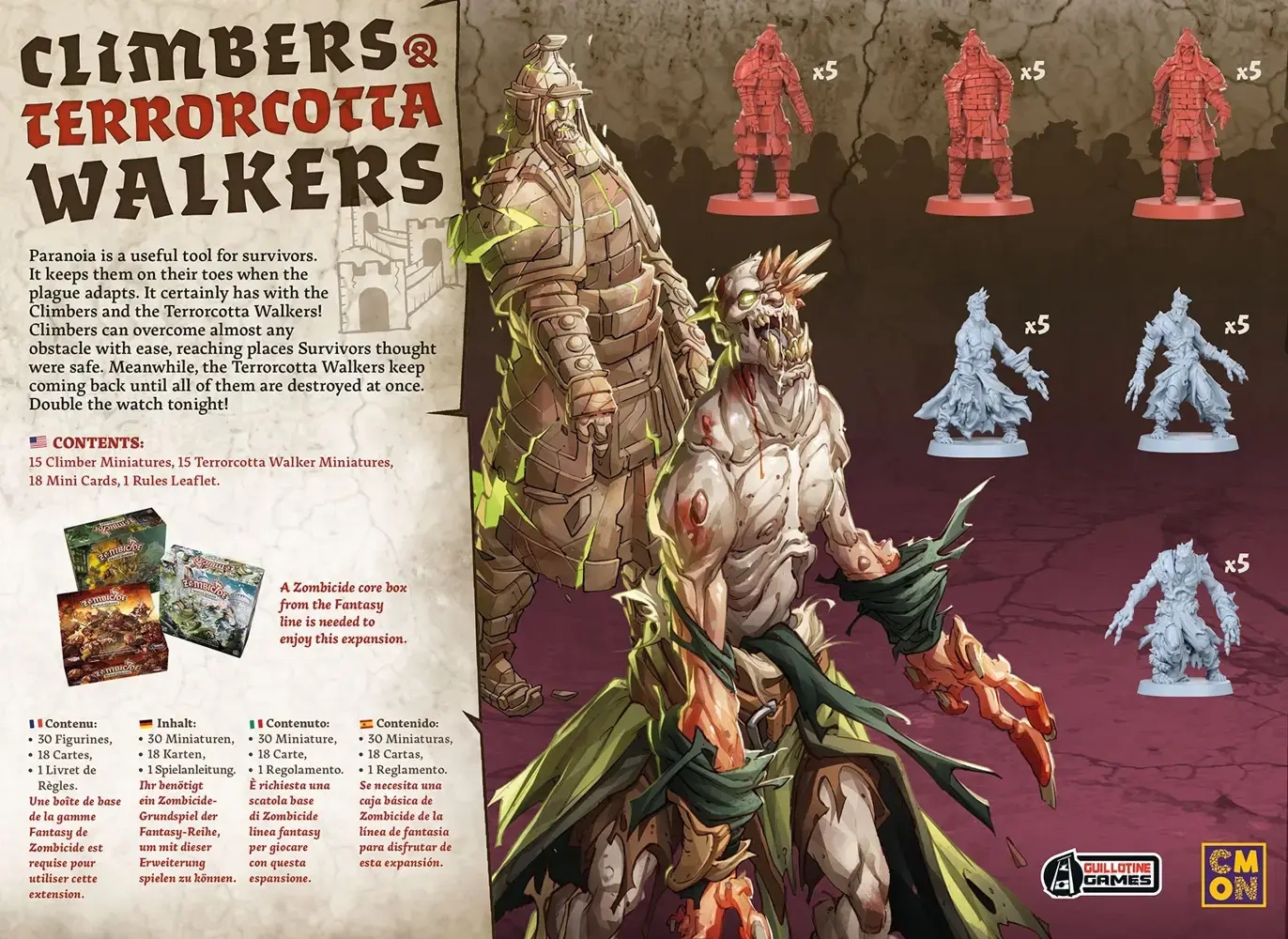 Zombicide: White Death – Climbers & Terrorcotta - Erweiterung