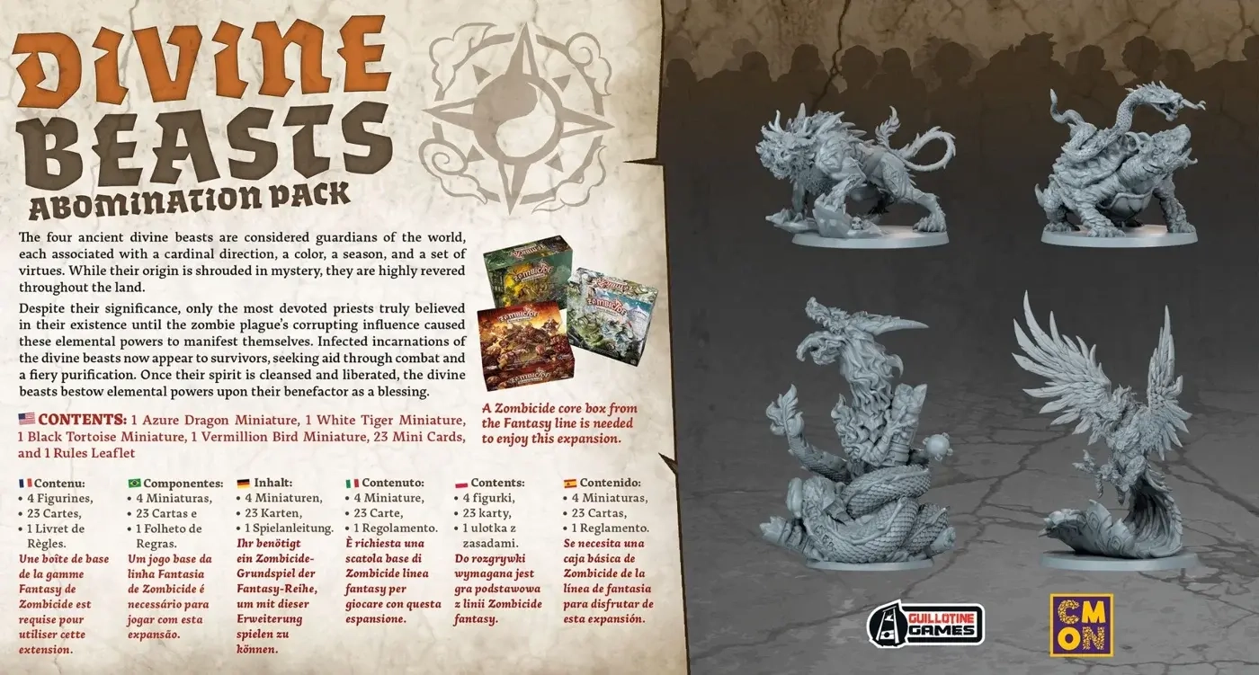 Zombicide: White Death – Divine Beasts - Erweiterung