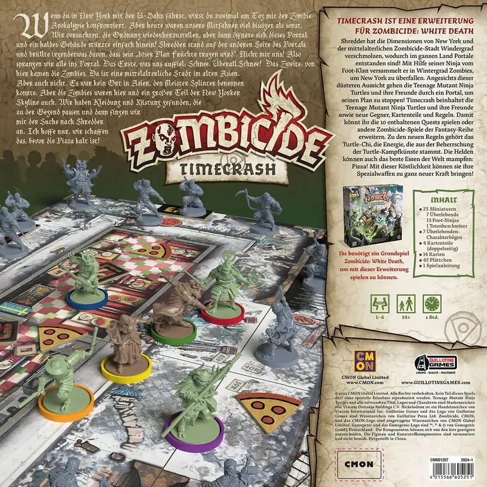Zombicide: White Death – TMNT Timecrash - Erweiterung