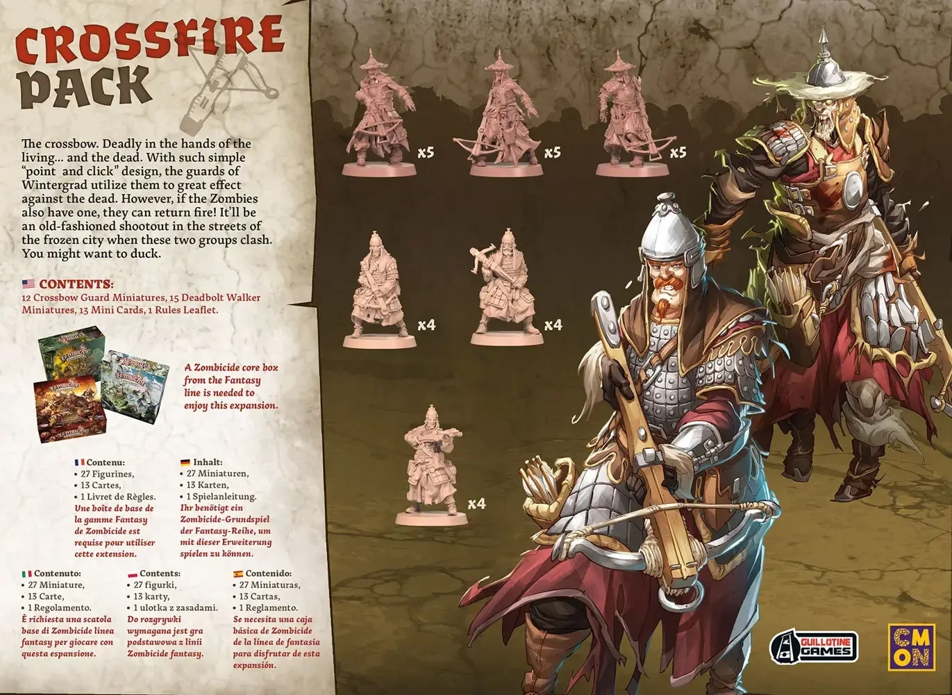 Zombicide: White Death – Crossfire Pack