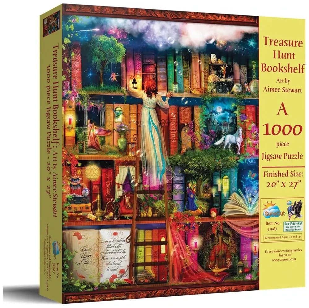 Treasure Hunt Bookshelf - Aimee Stewart