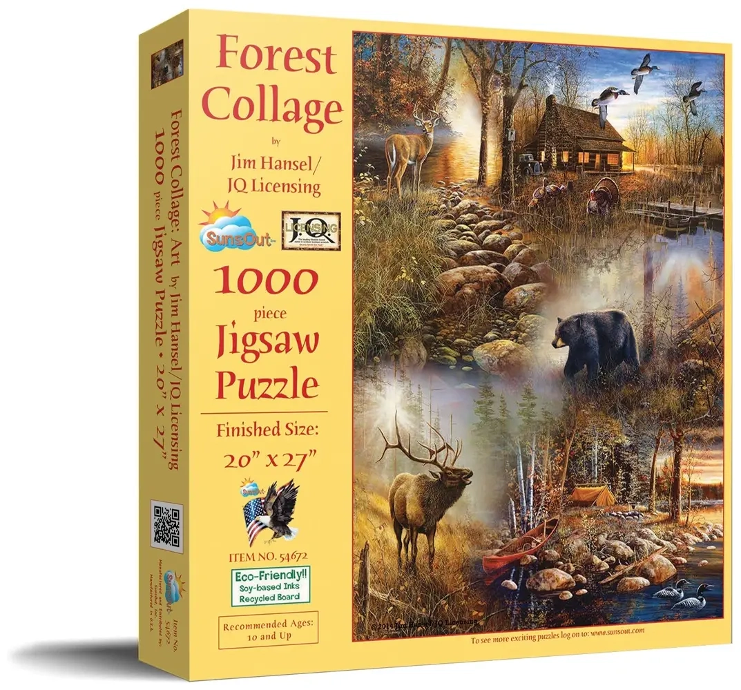 Forest Collage - Jim Hansel