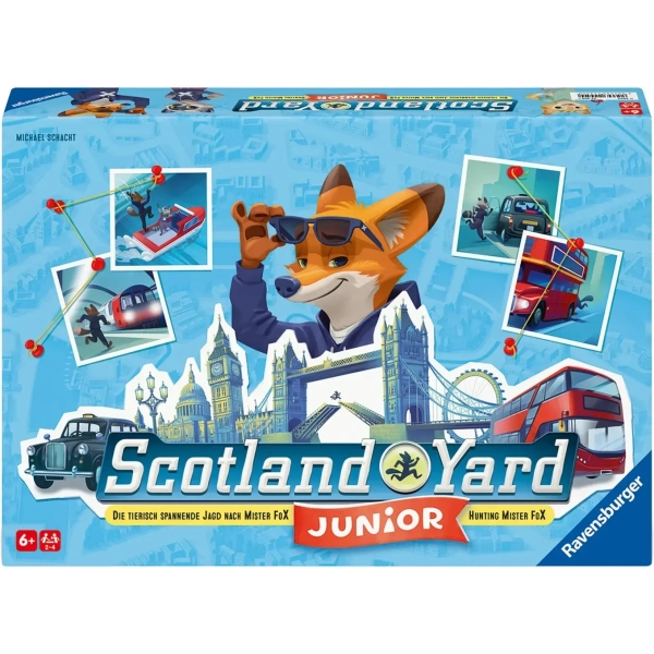 Scotland Yard - Junior 2024 Edition - DE/FR/IT/EN