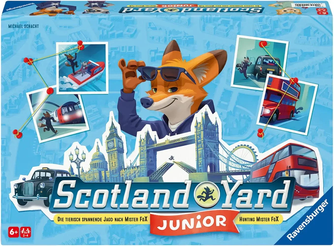 Scotland Yard - Junior 2024 Edition - DE/FR/IT/EN