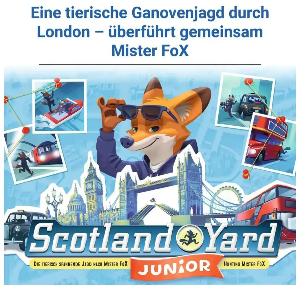 Scotland Yard - Junior 2024 Edition - DE/FR/IT/EN