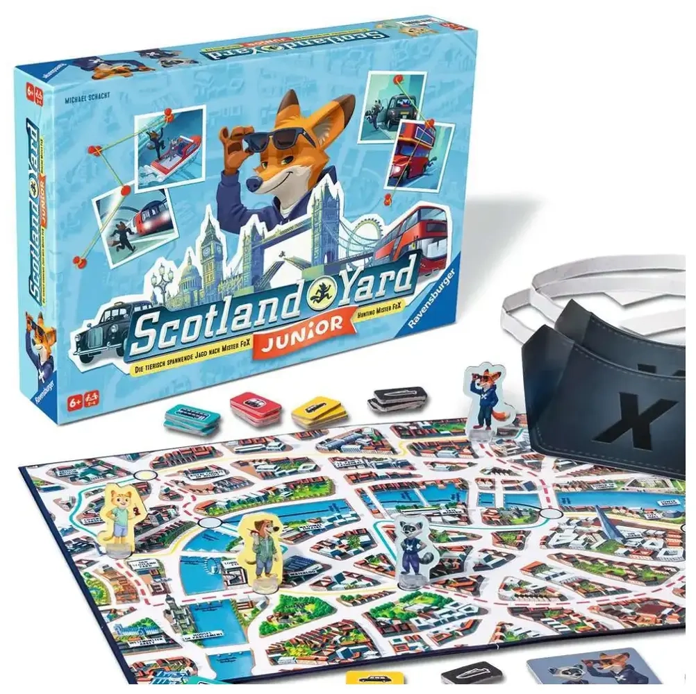 Scotland Yard - Junior 2024 Edition - DE/FR/IT/EN