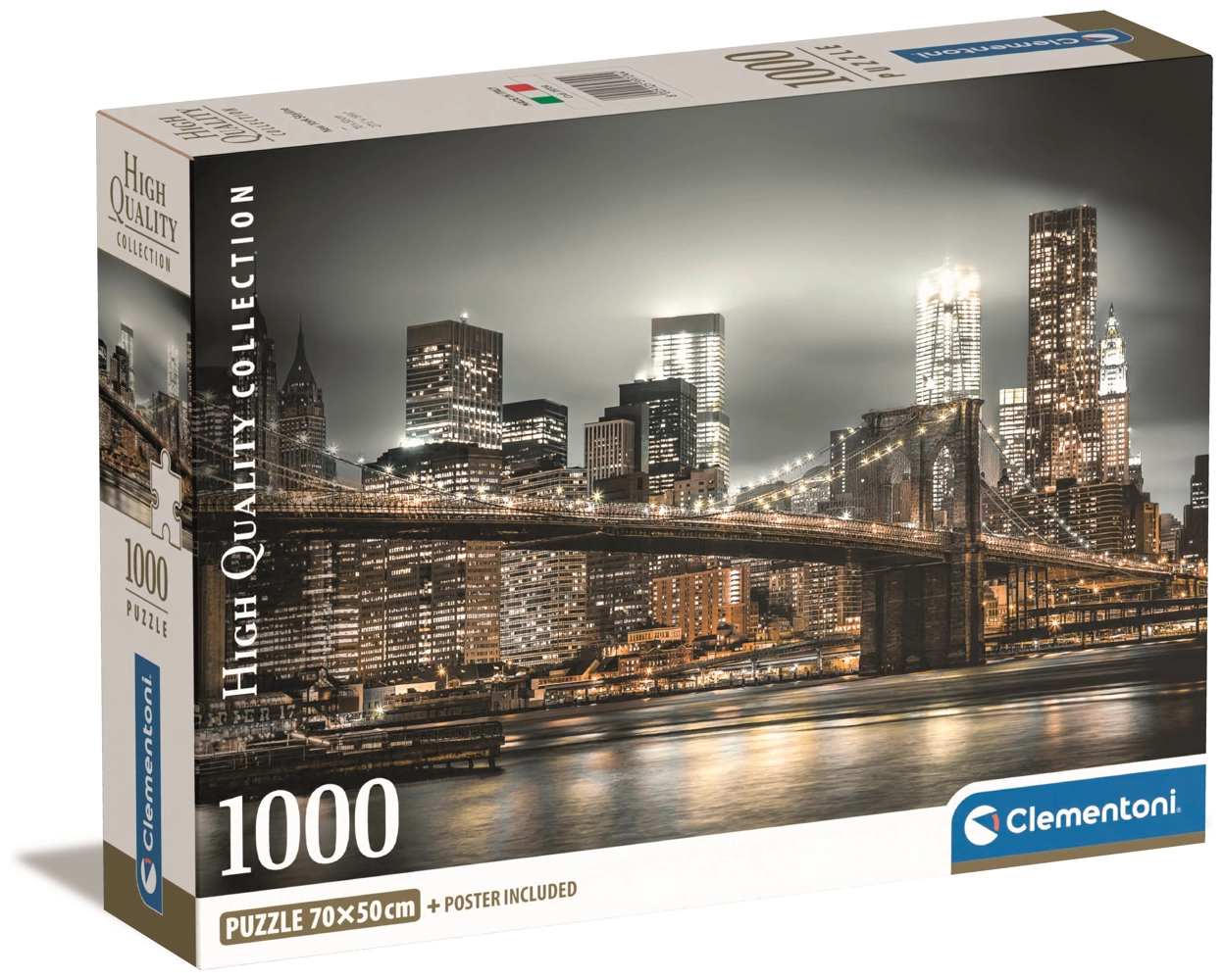 New York Skyline bei Dämmerung