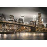 New York Skyline bei Dämmerung