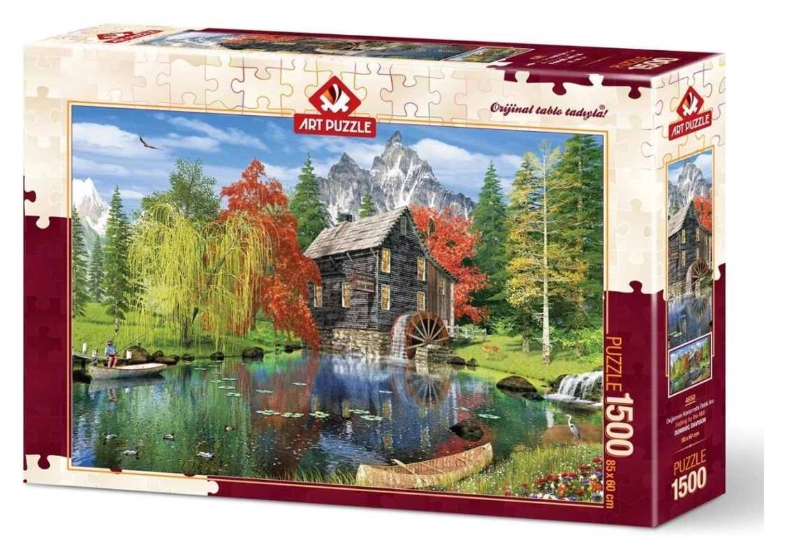 Fishing by the Mill
