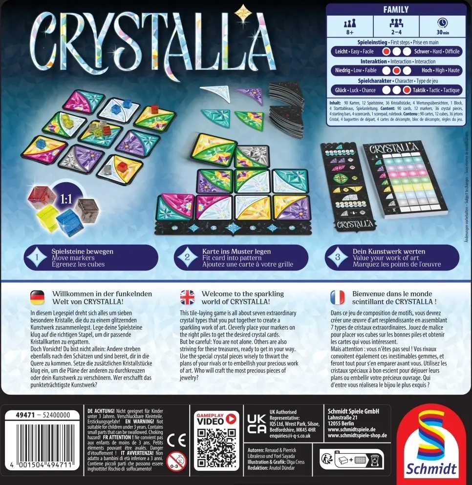 Crystalla - DE/FR/EN