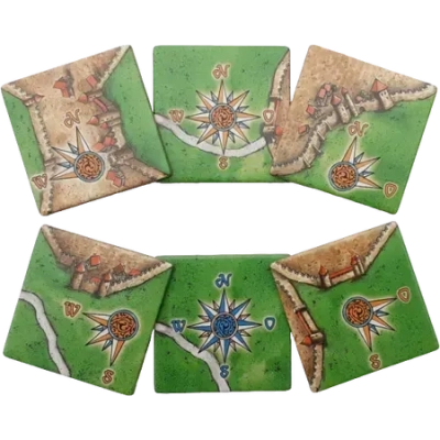 Carcassonne - Die Windrosen - Erweiterung