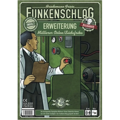 Funkenschlag Erweiterung 12 - Mittlerer Osten/Südafrika (Recharged Version)
