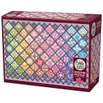 Buntes Quiltmotiv