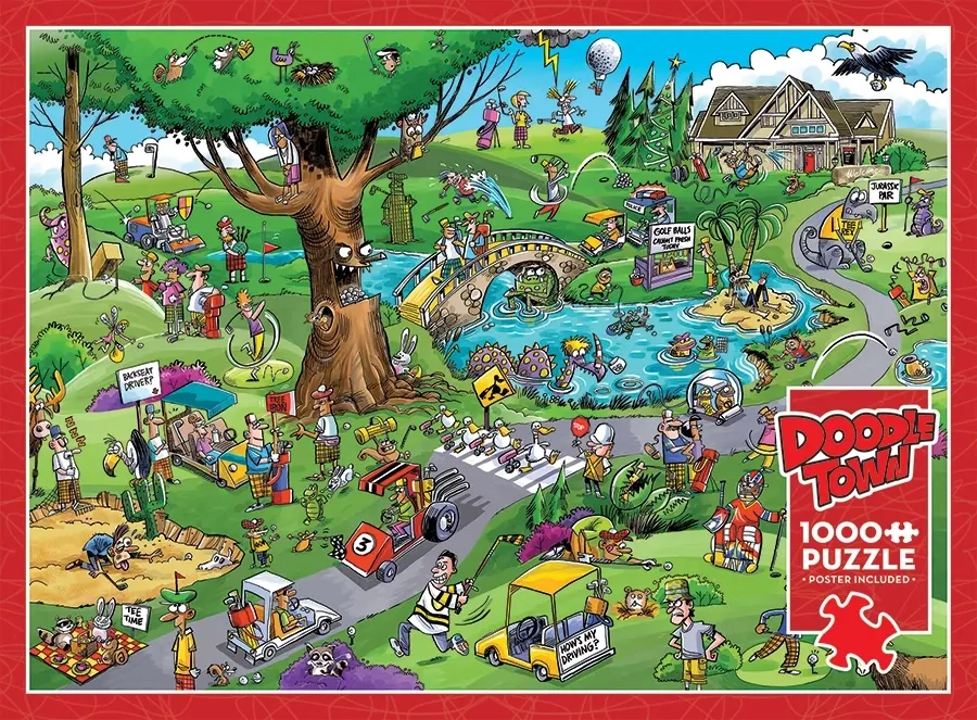 DoodleTown: Verrückter Golfplatz