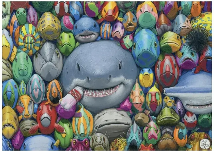 Bunte Fische