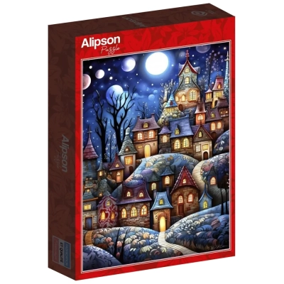 Dorf unter dem Mond