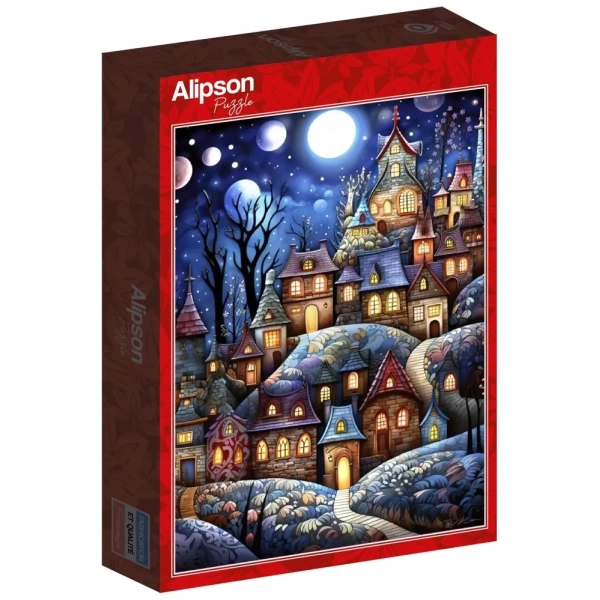 Dorf unter dem Mond