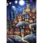 Dorf unter dem Mond