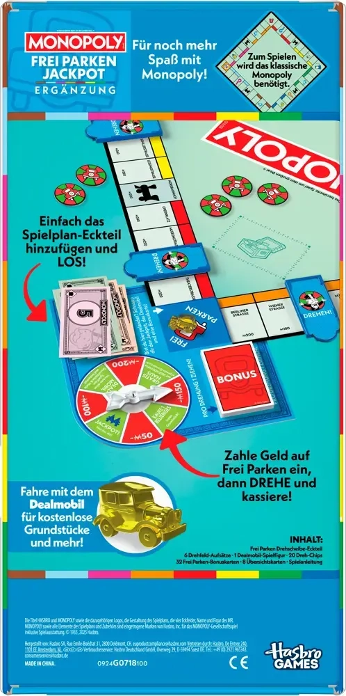 Monopoly - Ergänzung - Parken