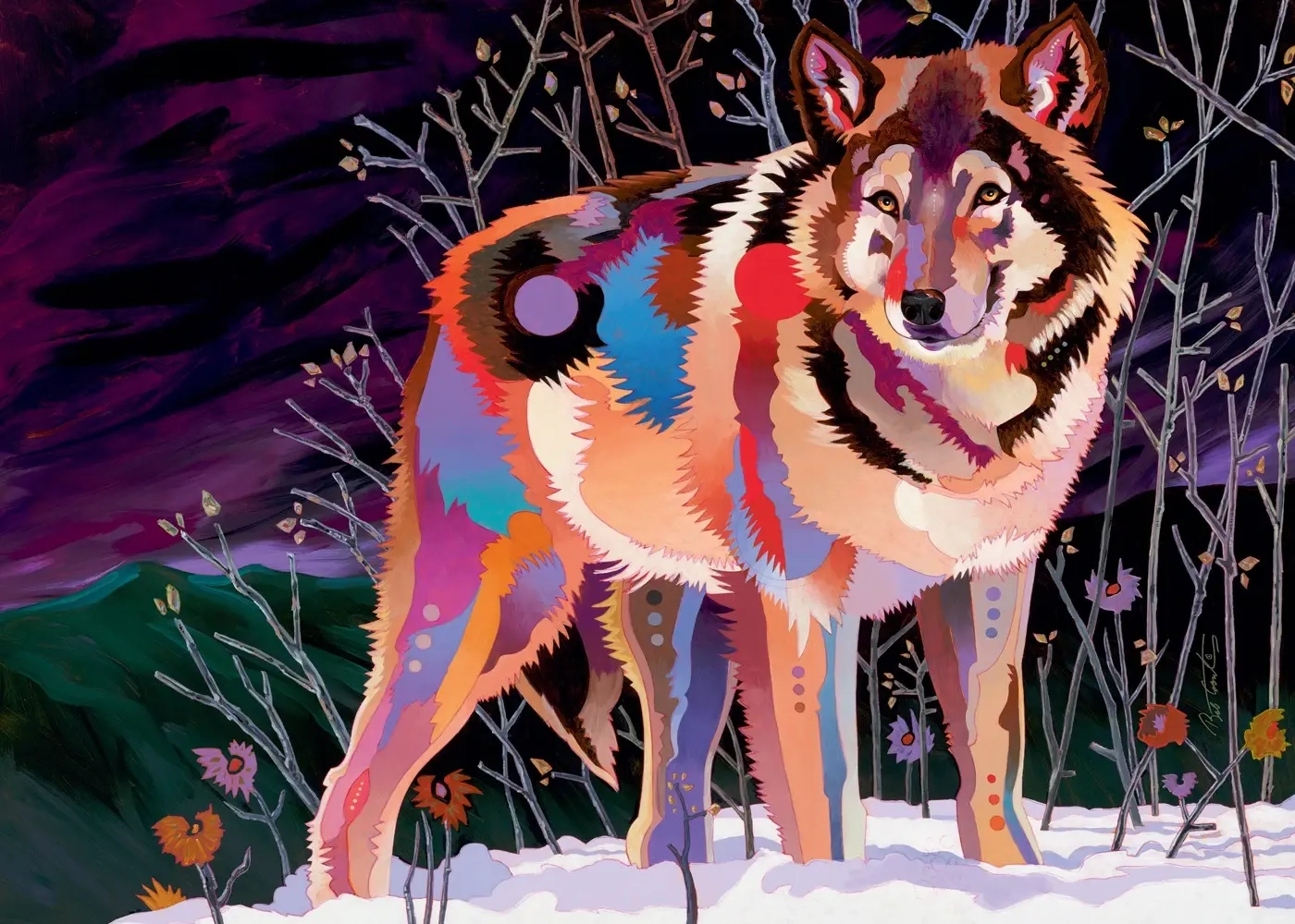 Night Wolf - Precious Animals