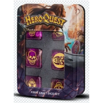 HeroQuest First Light D6 Dice Set