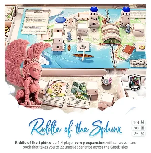 Santorini Pantheon Edition Riddle of the Sphinx - Expansion - EN