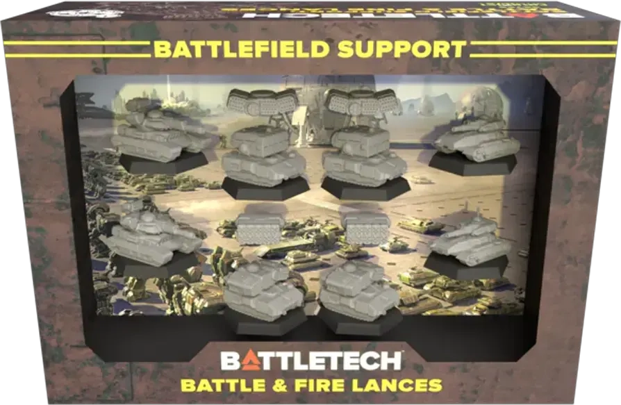 Battletech Battlefield Support Battle & Fire Lances - EN