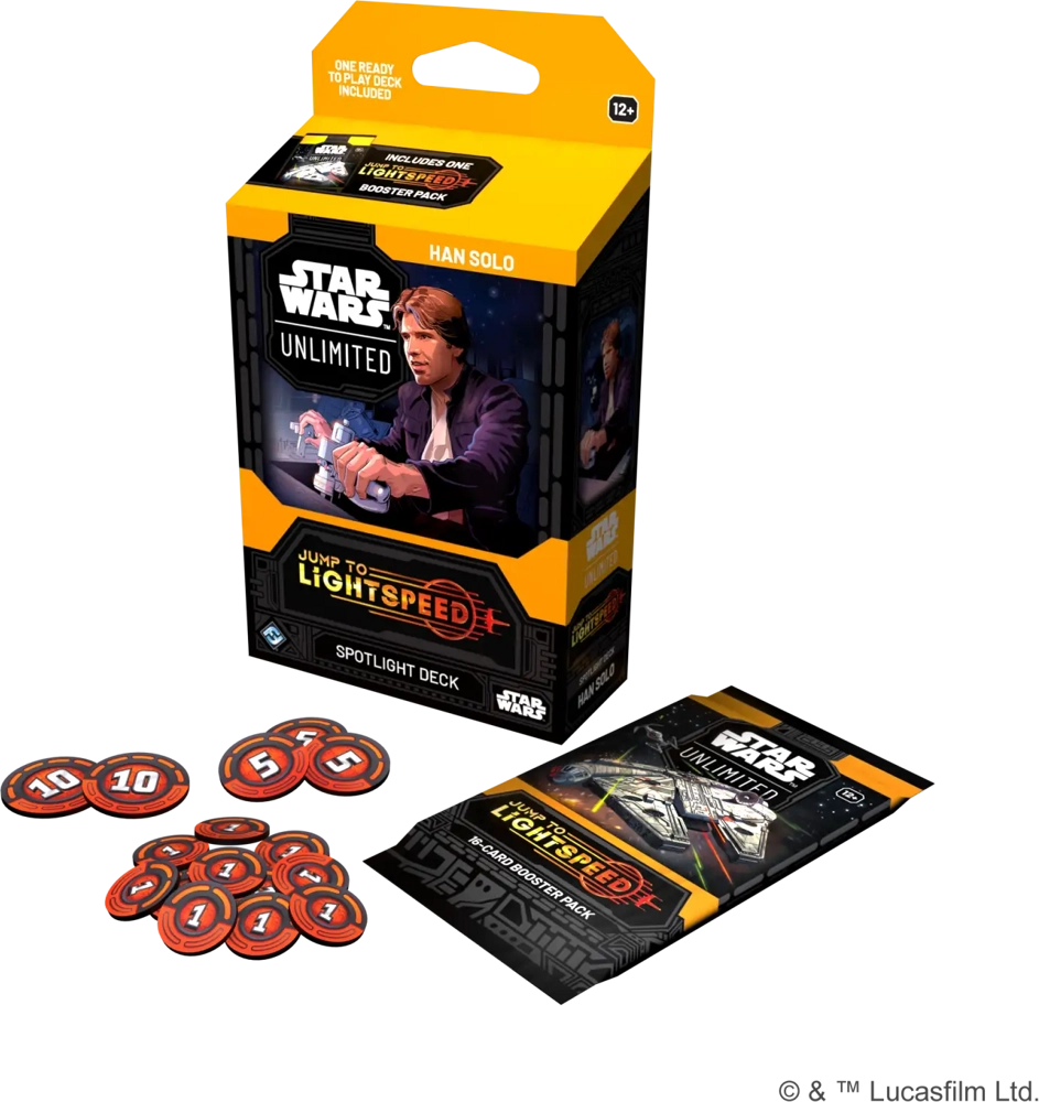 Star Wars: Unlimited - Jump to Lightspeed - Spotlight Starter Deck - Han Solo - EN