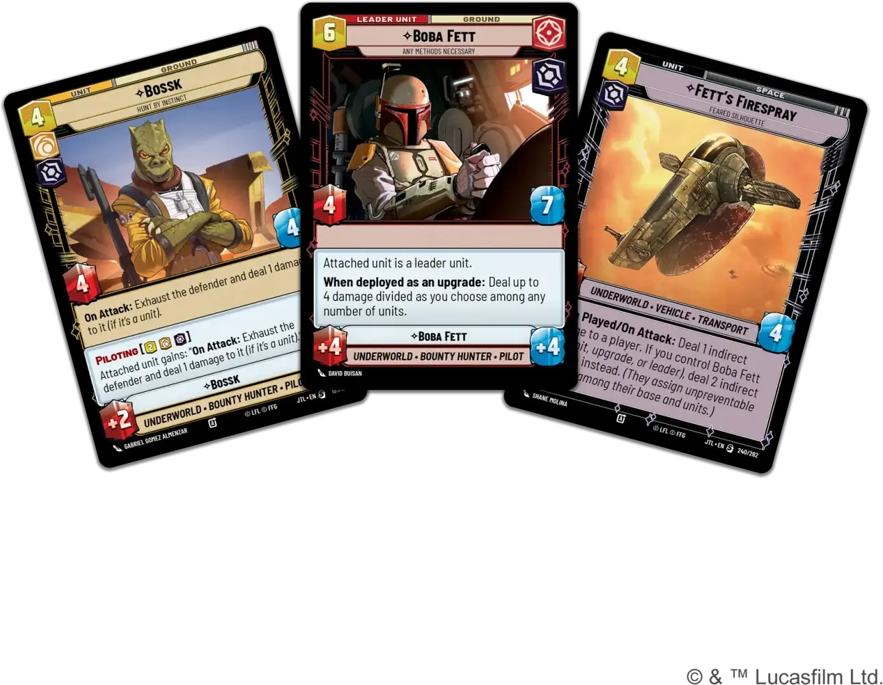 Star Wars: Unlimited - Jump to Lightspeed - Spotlight Starter Deck - Boba Fett - EN