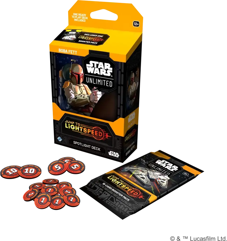 Star Wars: Unlimited - Jump to Lightspeed - Spotlight Starter Deck - Boba Fett - EN